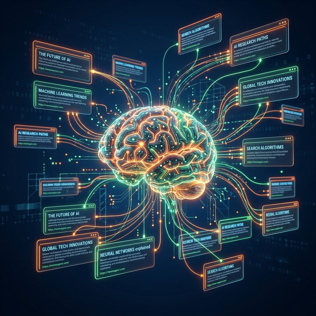 SEO PPC Delhi - ai seo Illustration